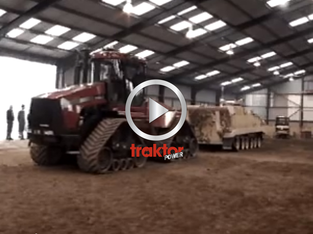 Dragkamp mellan Quadtrac och pansarvagn! Traktor Power
