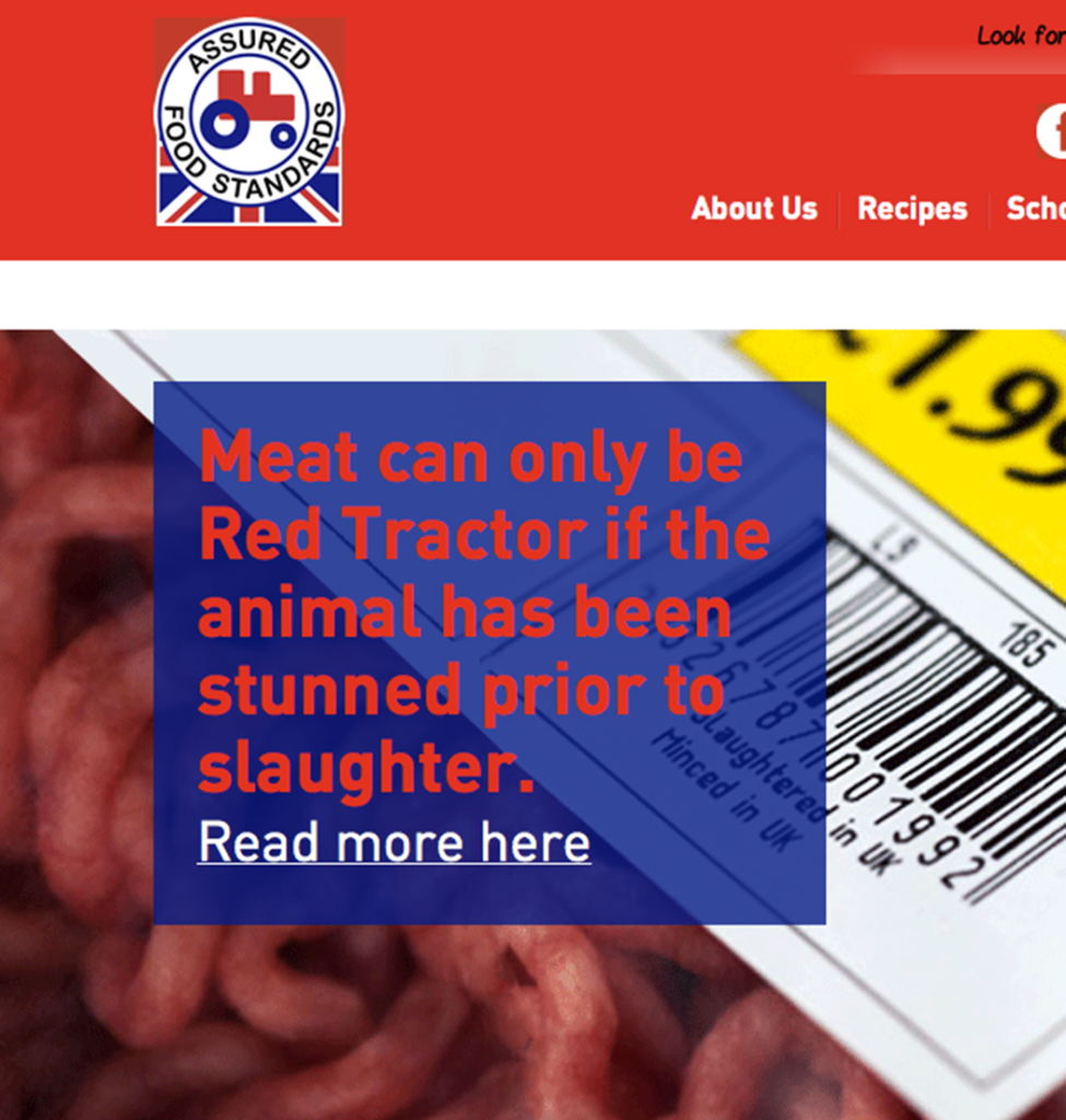 Red Tractor står för livsmedelskvalitet