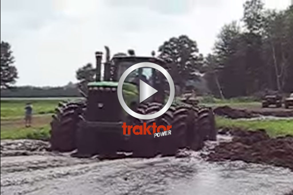 En cool bärgar-traktor!
