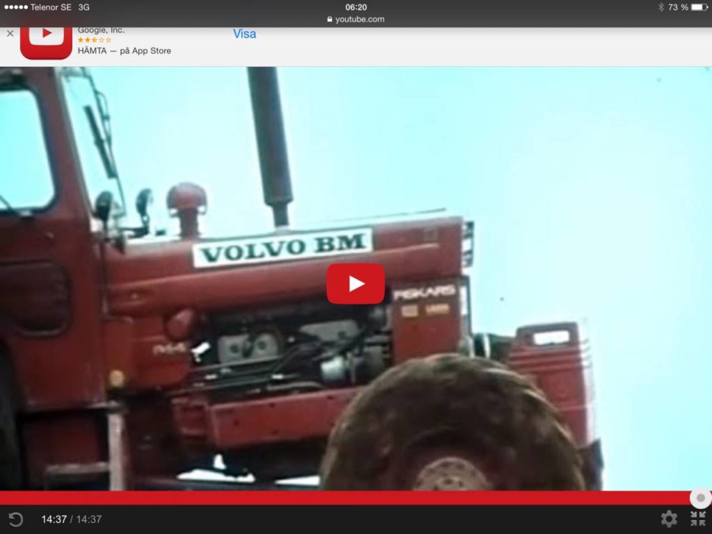 PR-filmen för Volvo BM Valmet