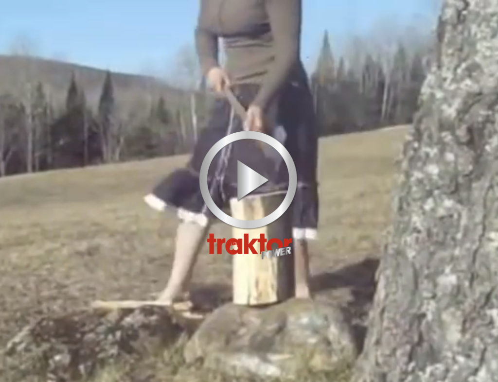 Yxdans med barfotatjejen!