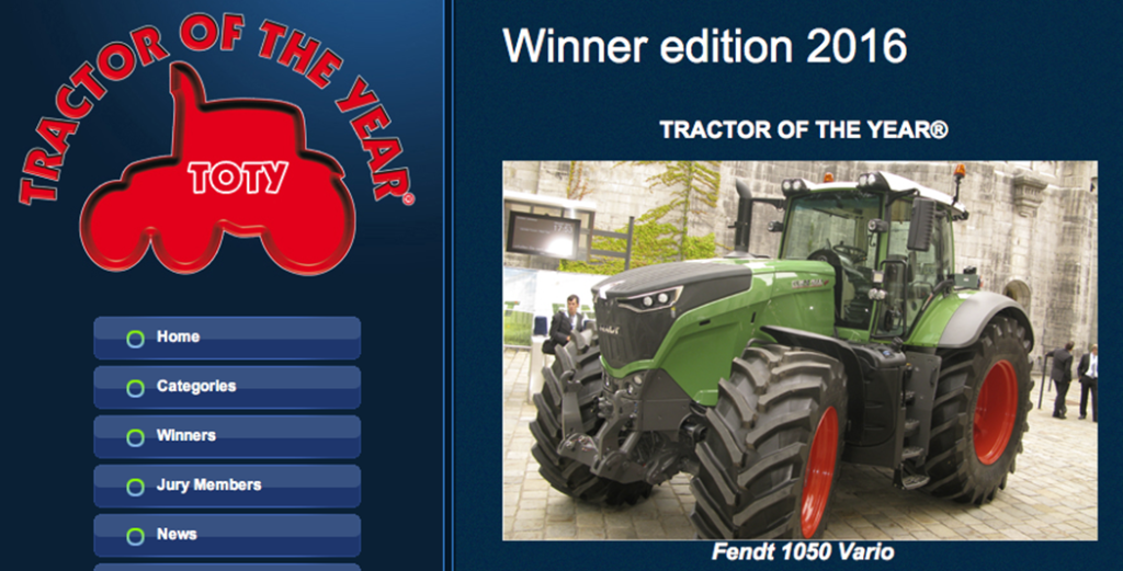 Årets traktor: Fendt 1050 Vario!