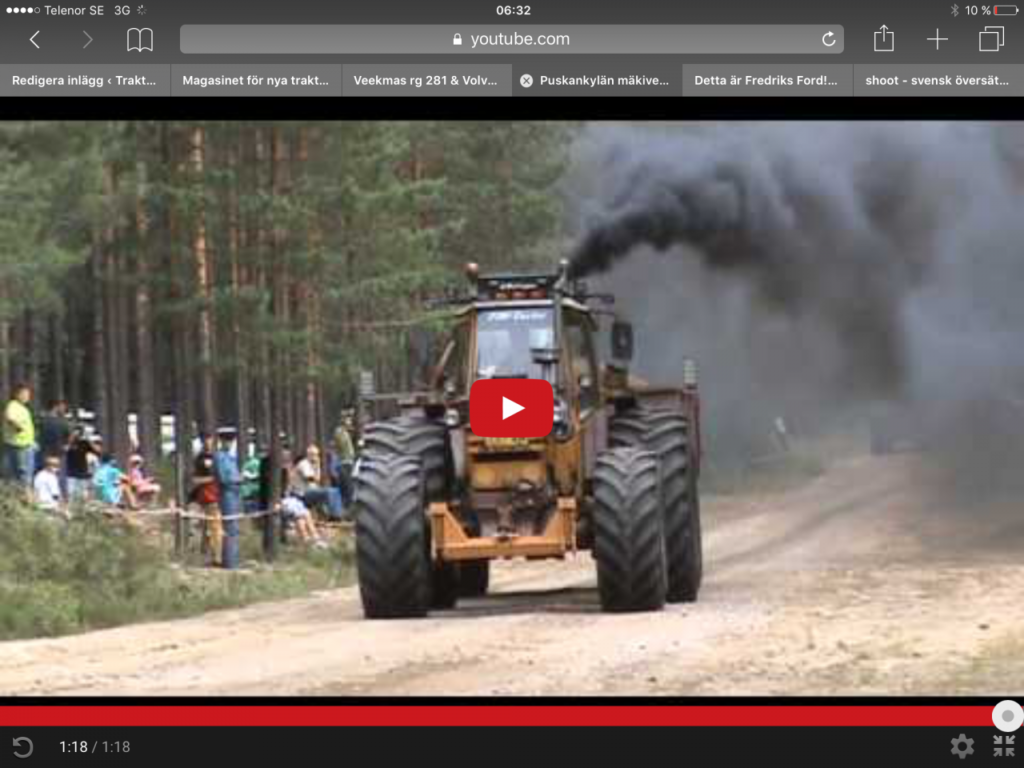 Valmet i finsk backtävling!