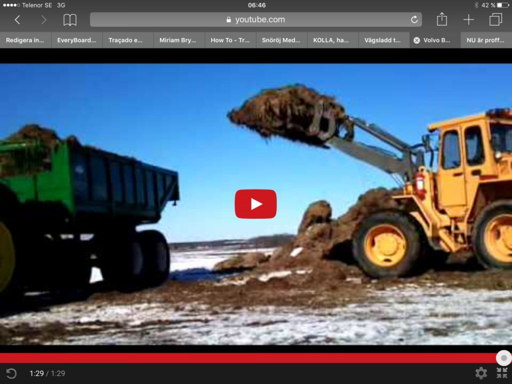 Volvo lastar skit!