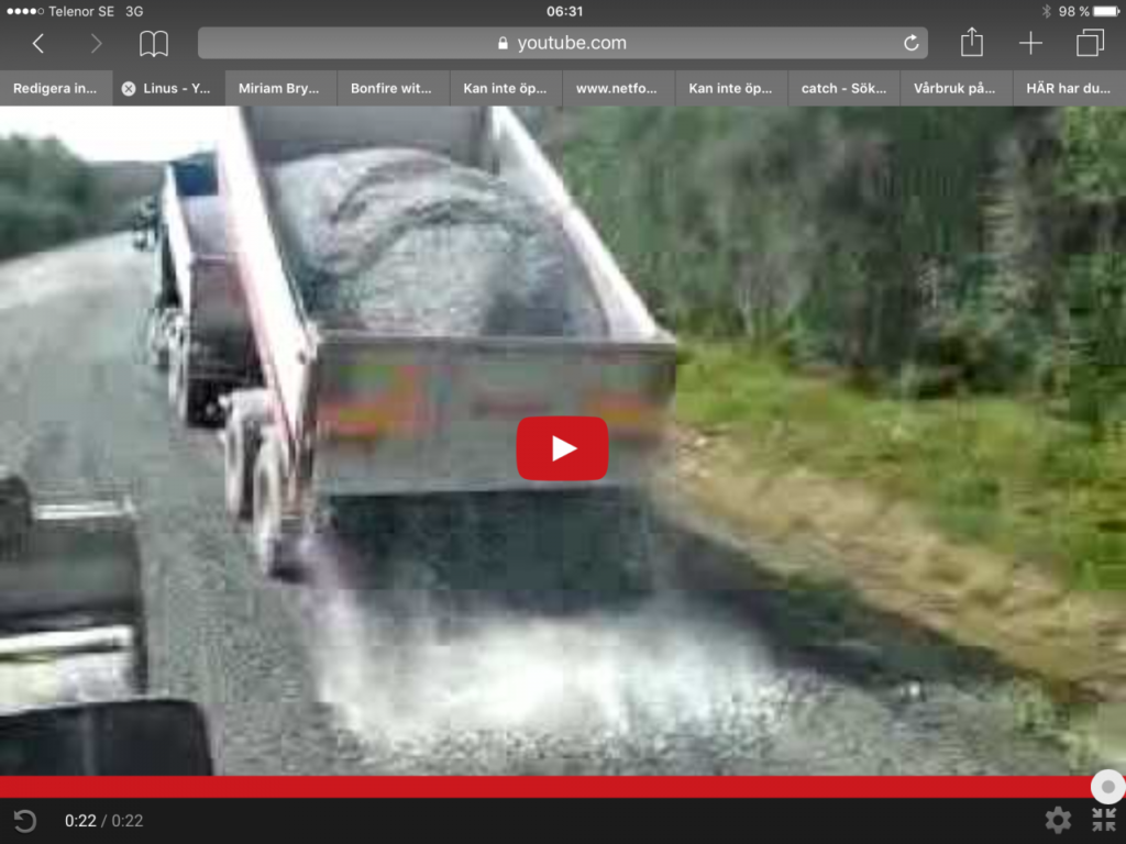 NU börjar härliga grustider!