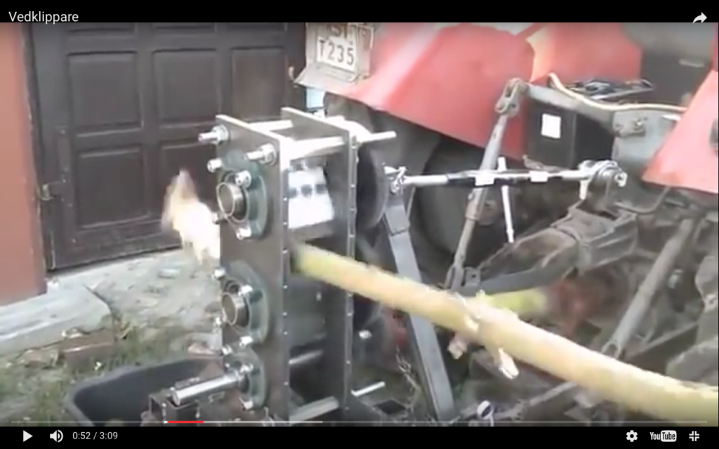 Klipper veden i ett huj