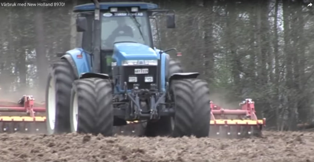 Big New Holland i vårbruk!