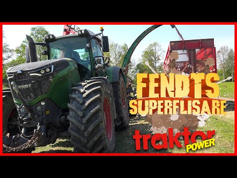 Tre jätte-Fendtar på flisuppdrag!